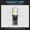MAXGTRS 2x Двухцветный переключатель T10 LED W5W Автомобильные боковые и салонные огни 12В Лампа 2835 Чипов 194 168 Белый 6000K Парковочные и купольные лампы