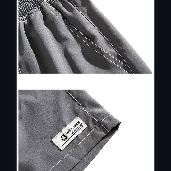 Летние модные капри, свободные шелковые винтажные модные повседневные молодежные верхняя одежда, шорты, модные мужские