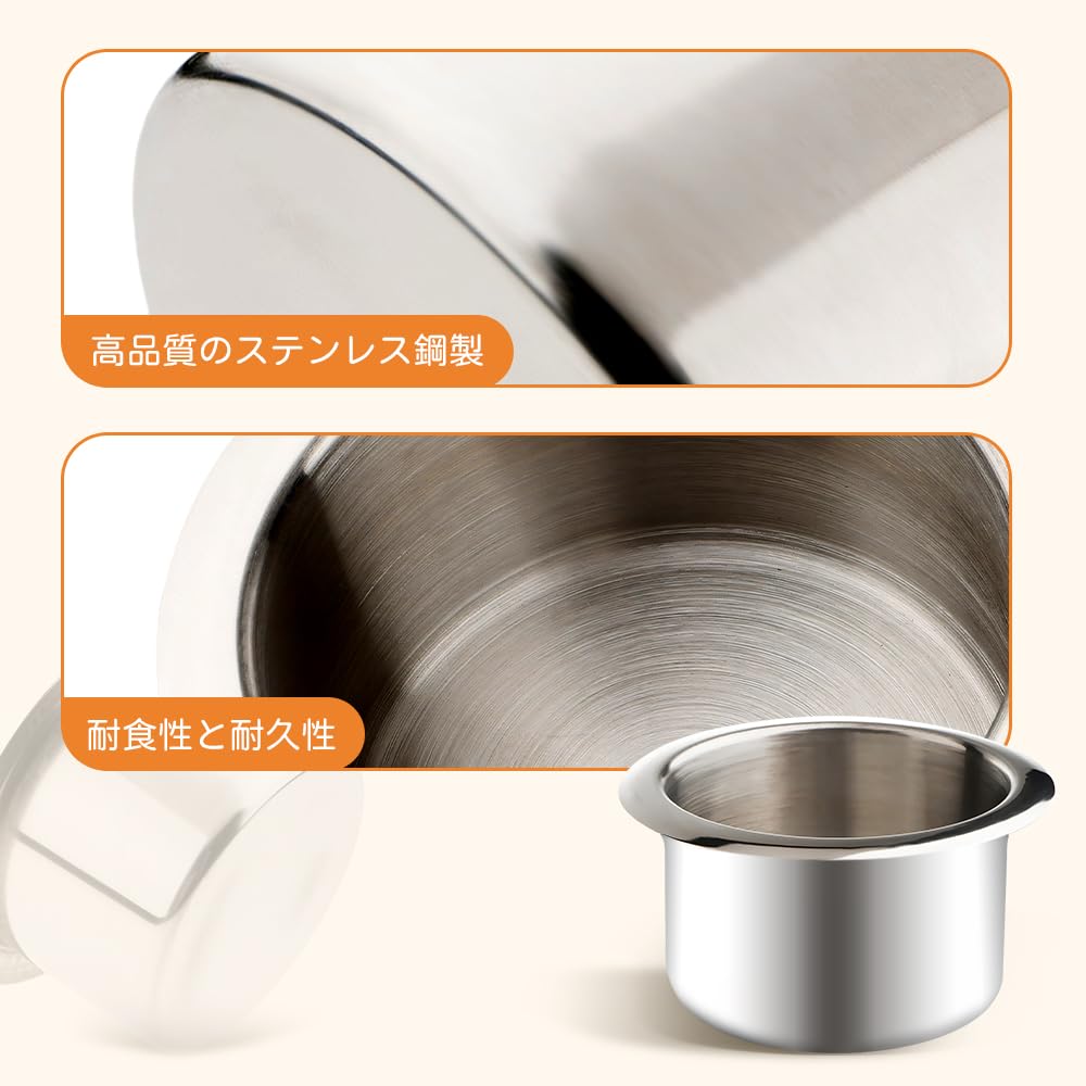 Shiwaki 2 Pcs Stainless Steel Drink Holder Cup Holder for Marine Boat Truck Camper RV Practical