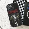 S-Slipknot Rock Для IPhone 16 15 14 13 12 11 Pro Max Plus Ударопрочный Кожаный Мягкий Чехол для Телефона