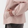 MUJI Hooded Size S Women's Water-Repellent Jacket, BD0ZVA5S, Pink,