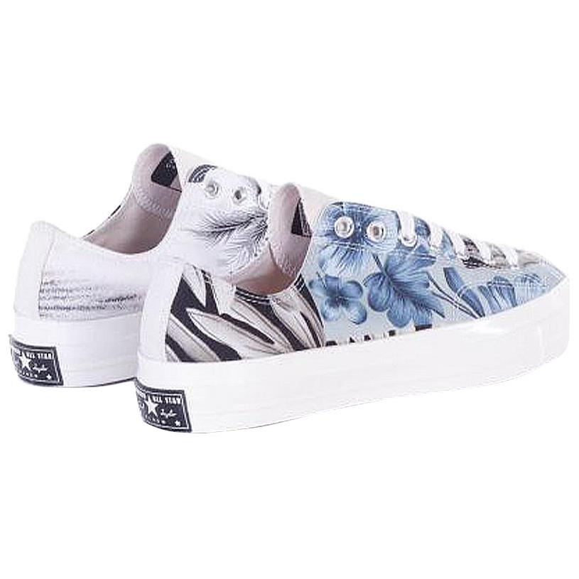 Converse Кеды All Star в стиле кэжуал 1970-х годов для мужчин и женщин, низкие, парусиновые, белые и синие