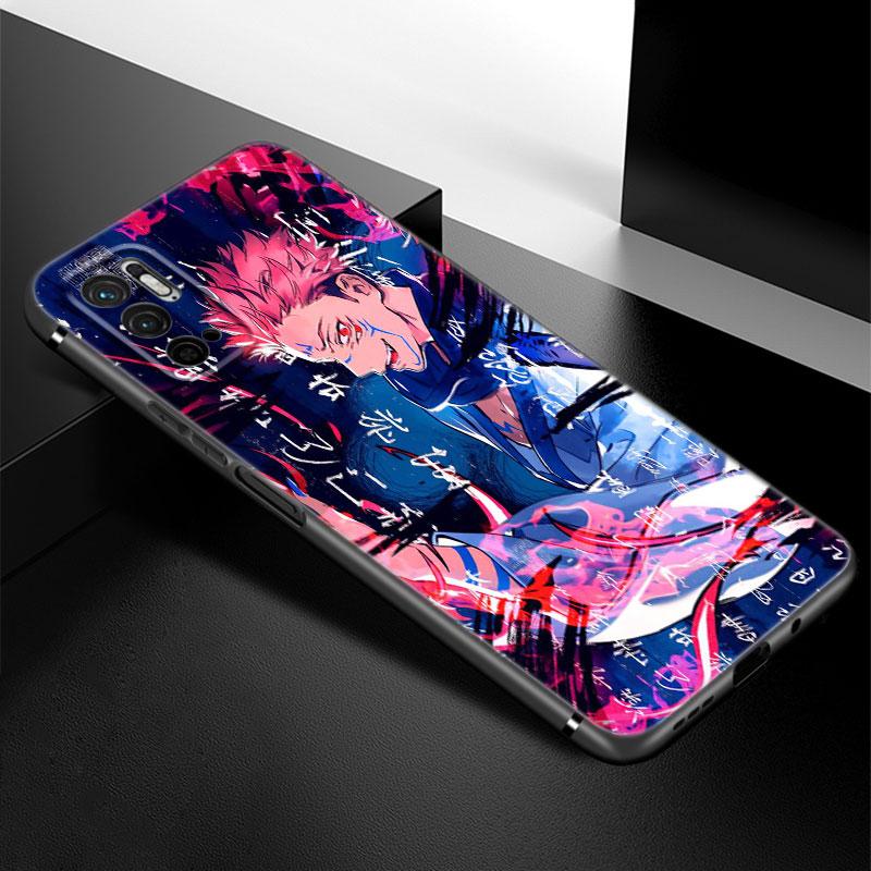 Чехол с аниме Jujutsu Kaisen Ryomensukuna для Xiaomi Redmi Note 7 8 9 10 Lite 11 11E 11T 12 Pro 11S 4G 10T 5G 8T 9S 10S, чехол из ТПУ