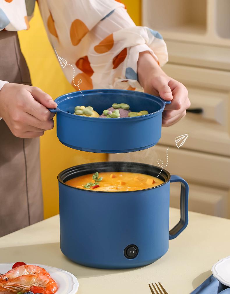 Компактная многофункциональная электрическая плита для общежитий — идеально подходит для приготовления лапши и жарки