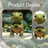 Weatherproof Miniature Turtle Figurine Cute Garden Turtle Ornament  For Pond Yard Porch