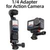 Portable Tripod Mount Adapter for DJI Action 5 Pro/4/3 Pocket 3 Insta360 Ace Pro 2 X5