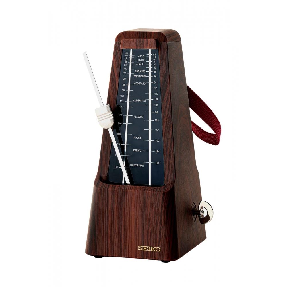 Seiko Метроном Маятник с текстурой дерева SPM400WD