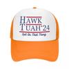 Hawk Tuah Spit On That Thang Trucker Cap Adult Outdoor Funny Hat Sun Hat Racing Cap Breathable Mesh Baseball Cap Summer