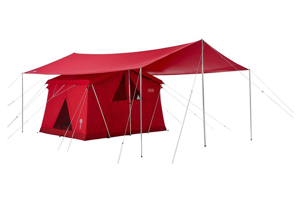 Палатка Coleman Tent 120th Anniversary Tent Tarp Set Red &
