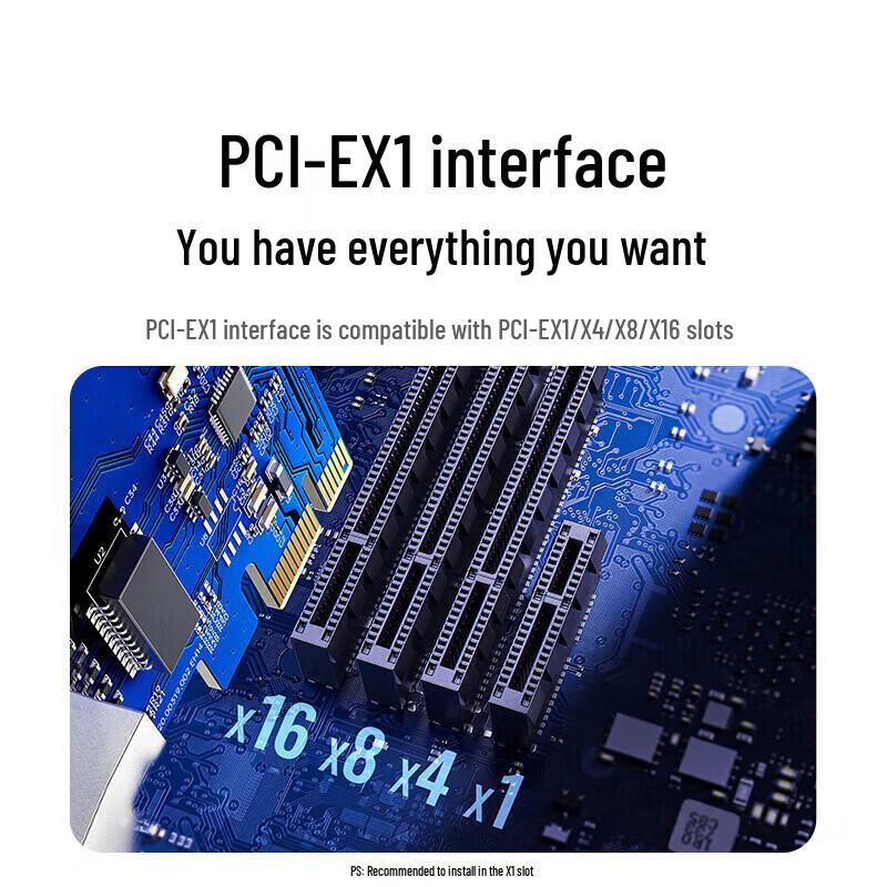 UGREEN PCIe Wi-Fi 7 + Bluetooth 5.4 Desktop Adapter (CN version)