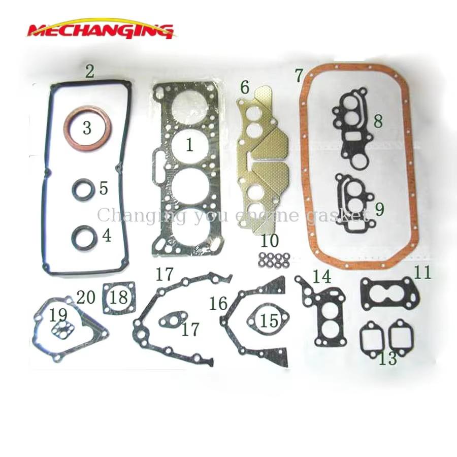 FOR MITSUBISHI COLT II PROTO SAGA 1.3L 4G13 G13B Engine Parts Full Set Automotive Spare Parts Engine Gasket MD997112