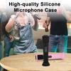 Защитный чехол для беспроводного микрофона, силиконовый чехол, идеальная посадка, простая установка, защитный чехол для микрофона