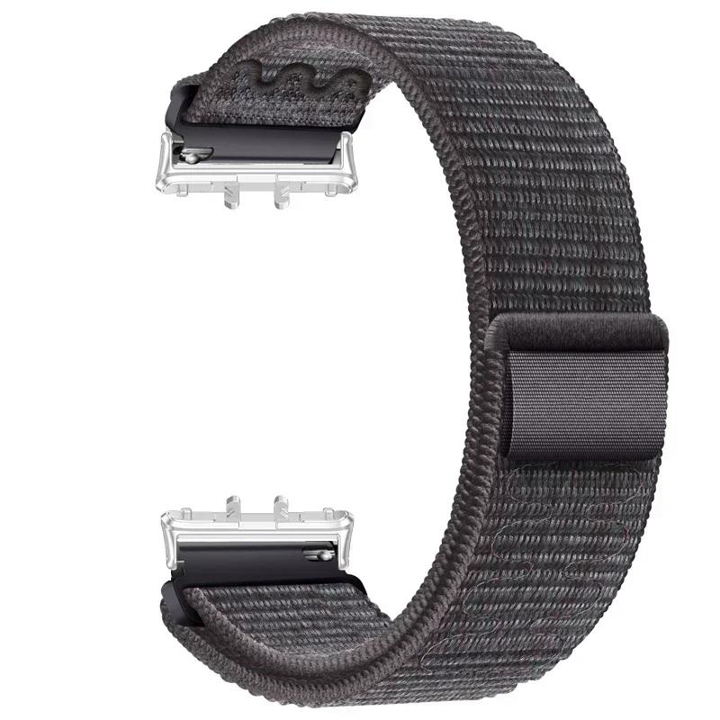 Спортивная нейлоновая петля для ремешка Samsung Galaxy Fit3 Аксессуары Дышащая Регулируемая Замена ремешка браслета для galaxy fit3band