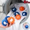 Magic Laundry Ball Washing Machine Cleaning Balls Hair Removal Catcher Fiber Collector Reusable Filtering Ball Lint Catcher - Pack of 6/3/1 Pcs
