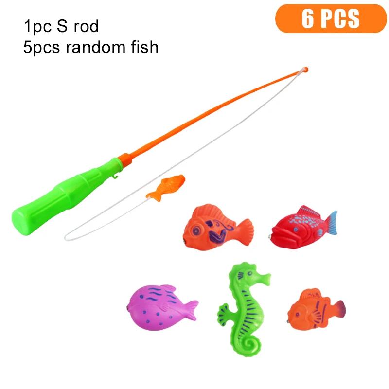 Магнитный набор для рыбалки Аксессуары для бассейна Милый мультяшный Вечеринка Сбор отдыха и развлечений Реквизит Летний уличный спорт TMZ
