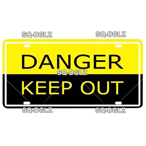 [SQ-DGLZ] Предупреждающий Человек Пещера Номерной Знак Оловянная Вывеска Магазин Бар Настенное Украшение Металлическая Вывеска Домашний Декор Живопись Таблички Художественный Плакат