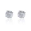 S925 Silver-plated Earrings Sparkle, Exquisite and Fashionable Zircon Earrings Minimalist Style Ear Piercing Ear Bone Studs Set with Diamond Earrings