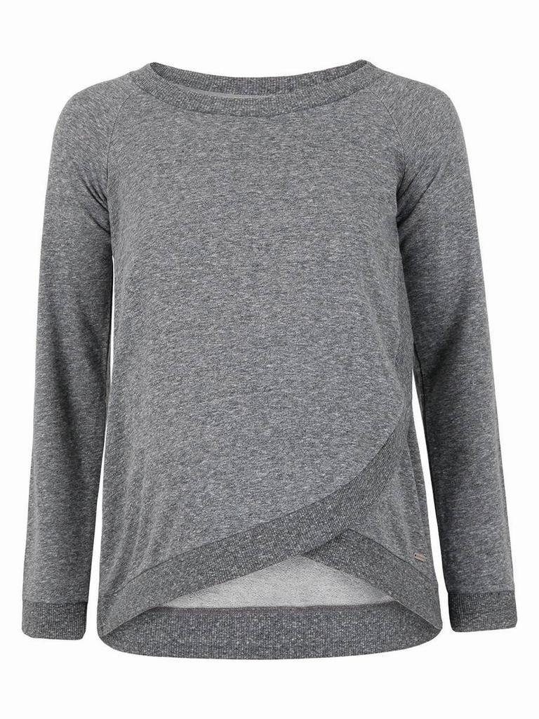Damska Bluza Dresowa Do Karmienia Szara Bellybutton Maternity