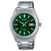Standard Analog Stainless Steel Green Dial Quartz MTP-B180D-3AV Men's Watch