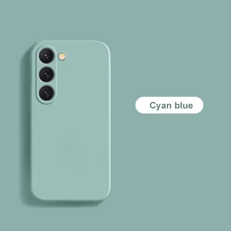Чехол S25 S24Plus, жидкий силиконовый чехол для телефона Samsung Galaxy S23 S 23 S22 Ultra S24 FE S25 + Plus, мягкий чехол