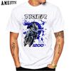 Tiger 900 Rally Pro 2026 Tiger 800 1200 Футболка для езды Мужская с коротким рукавом Мотоспорт Белая рубашка Повседневная Мальчик Райдер Футболки