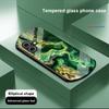 Зеленый мрамор для Apple iPhone 16 11 13 15 14 Pro Max 12 Mini 7 8 Plus XR X XS Чехол для телефона из закаленного стекла эллиптической формы