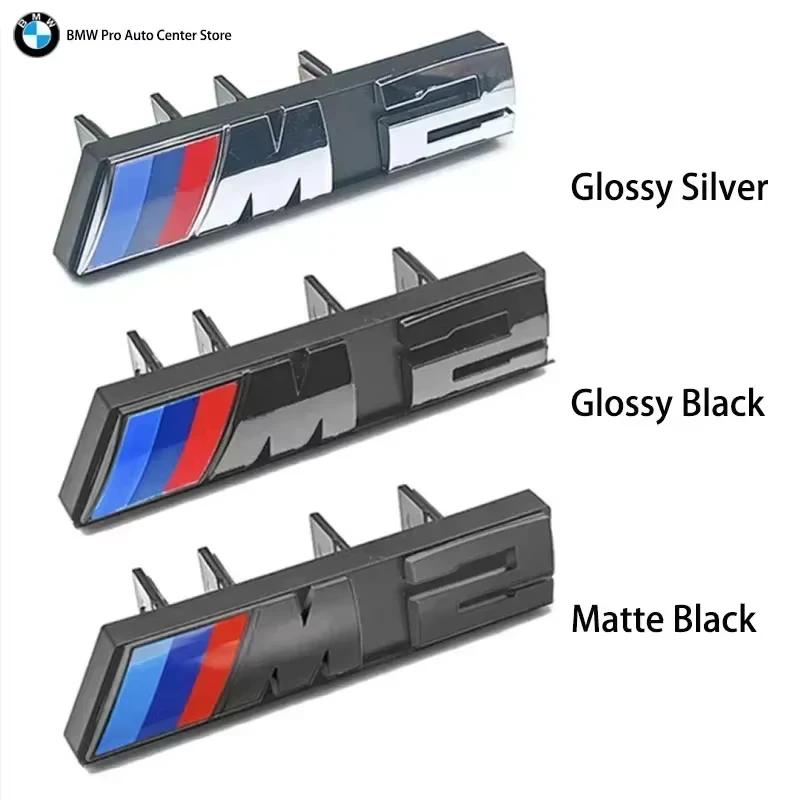 3D ABS Car Front Grille Badge Emblem Buckle For BMW M Logo M2 M3 M4 M5 M6 F48 G01 E84 E83 F39 F10 F30 Car Styling Accessories g1