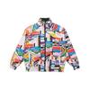 Intl Lab Full Print Sports Stand Collar Jacket Мужская верхняя одежда с цветочным принтом 531331-02