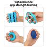 Набор из 6 предметов, тренажер для захвата рук, счетный захват для рук, тренировочный инструмент, регулируемый фитнес-тренажер для запястья, устройство для силовой тренировки, зажим для рук, захват для предплечья