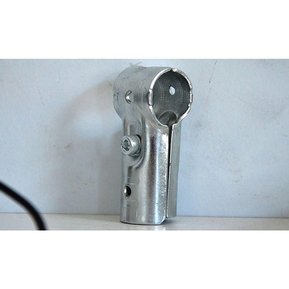 1Pcs Round Pipe Joint Carbon Steel Galvanized Rod Support Rack Tube Connector Furniture Hardware
