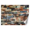 Wallpaper Coloured Bricks Stone Wall