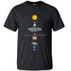 Galaxy Sun Earth Mercury Mars Venus Jupiter T-Shirt Cotton Loose Summer Printed T Shirts Top Tshirt Men Clothing
