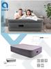 JILONG Luxury Double Layer Flocked Inflatable Bed with Built-in Pump