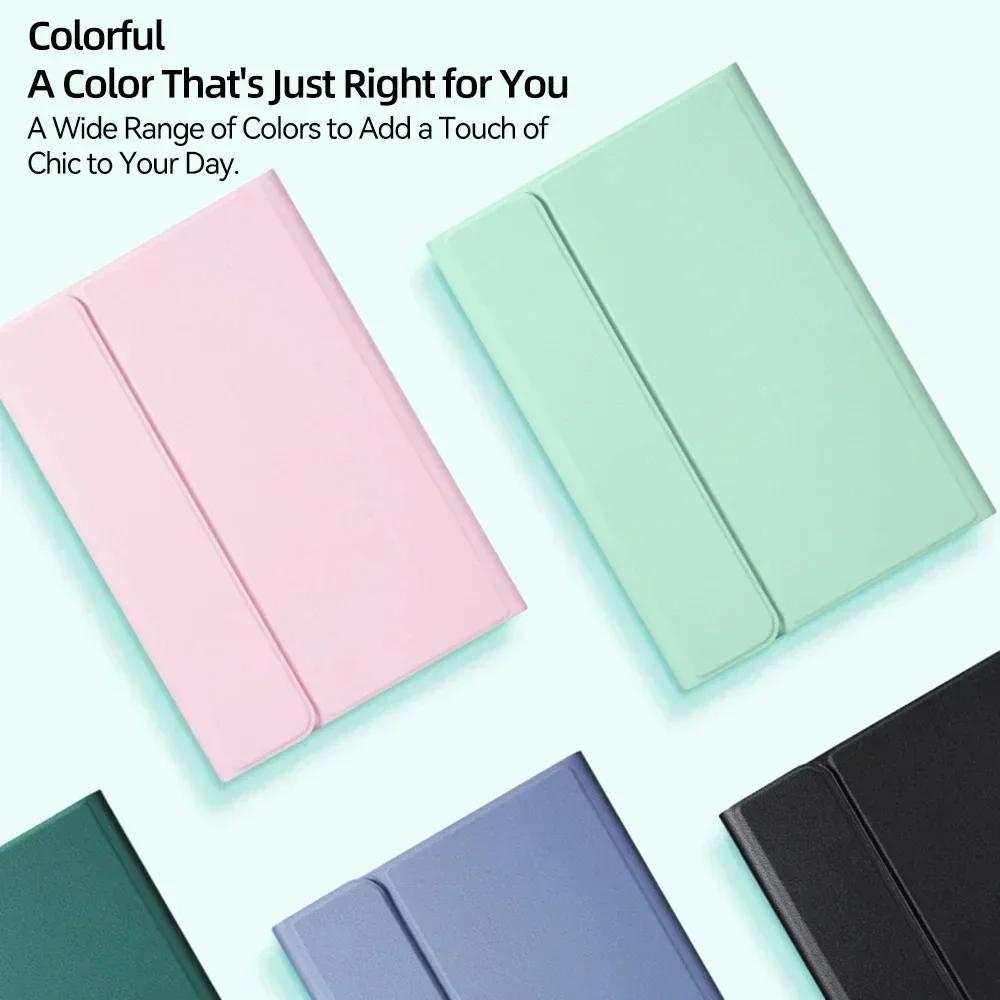 Чехол-клавиатура для Samsung Galaxy Tab A11 8,7 дюйма SM-X130 SM-X133 SM-X135 Планшетов Крышка-клавиатура для Galaxy Tab A11 8,7"