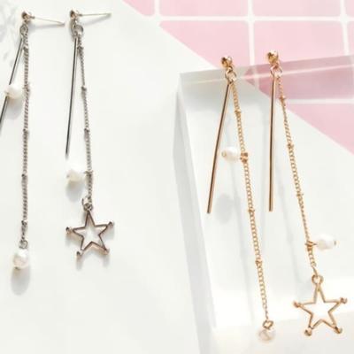 Женские Серьги Серебряная Игла Повседневные N127