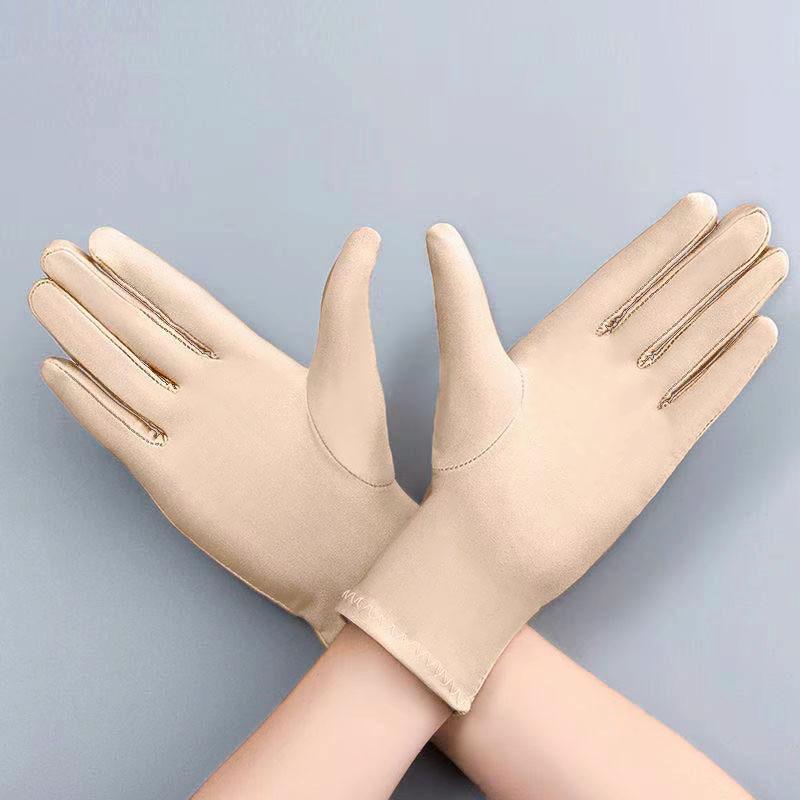 Легкие эластичные перчатки Four Seasons для защиты от солнца для мужчин и женщин - Тонкие перчатки для вождения и для выступлений