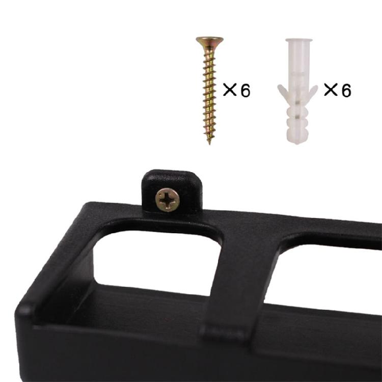 6 Rods Fishing Rod Holder Wall Mount Vertical/Horizontal Fishing Rod Holder Rack