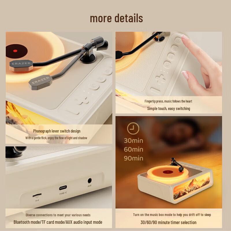 Lenovo Yinenengzhe Aroma Diffuser Bluetooth Speaker