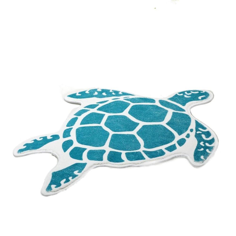 No Slip Sea Turtle Bathroom Rug Washable Bathroom Mat New Beach Mats