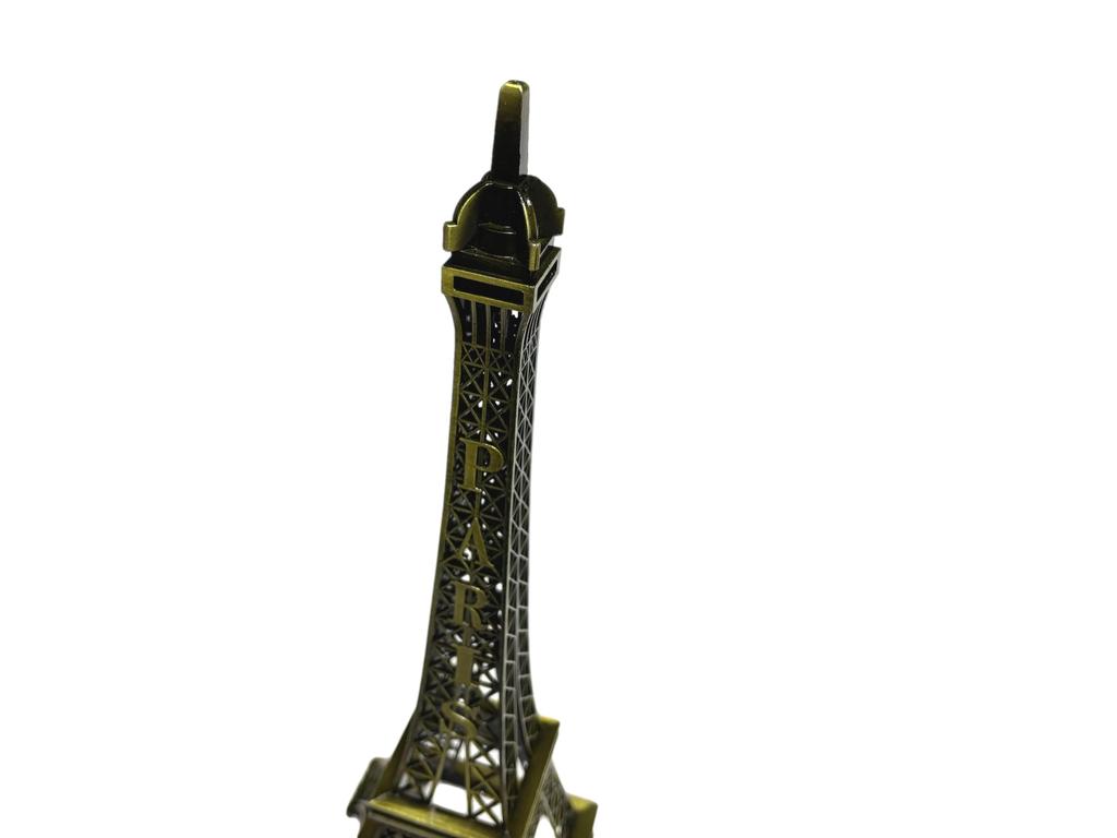 Natura Style Eiffel Tower Monument, European-Style Object for Interior Decor (Bronze, 48cm)