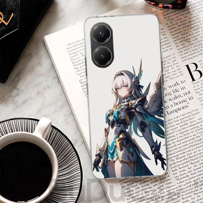 Чехол Honkai Star Rail Firefly для Xiaomi Poco X7 X6 X5 Pro X3 Nfc F7 Ultra Чехол для телефона F6 F5 X4 F4 Gt F3 M6 M5S M4 M3 Печатный Shell