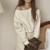Женский свитер Dongdaemun Loose Shoulder от INS Style - Весна/Осень