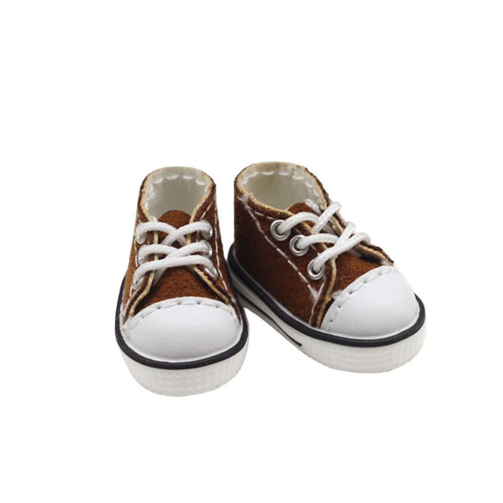 1 пара шнурованные Ob11 холщовые кукольные туфли спортивная обувь одежда для кукол обувь Blythe кукла игрушка