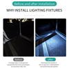 1/2PCS Car Door Lights LED Welcome Light Magnetic Control USB Charging Auto Open Door Safe Anti-collision Emergency Signal Lamp