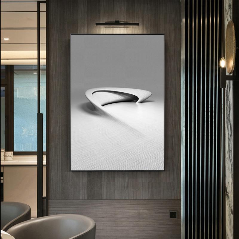 Скандинавские черно-белые геометрические космические художественные холсты, постер, картина с принтом, абстрактные 3D настенные художественные картины для гостиной, современный декор