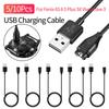 5/10 шт. USB-кабель для зарядки 1 м для часов Fenix 6S 6 5 Plus 5X Vivoactive 3, шнур-зарядное устройство для аксессуаров часов Approach X40