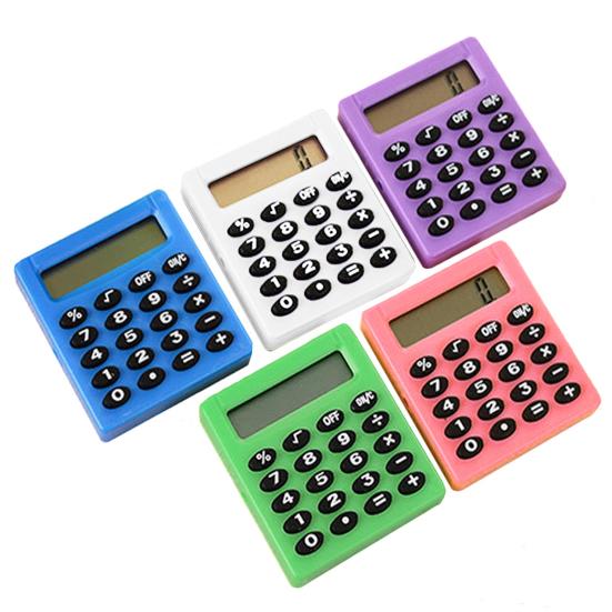 Калькулятор цифровой дисплей портативный пластиковый карманный настольный калькулятор для дома