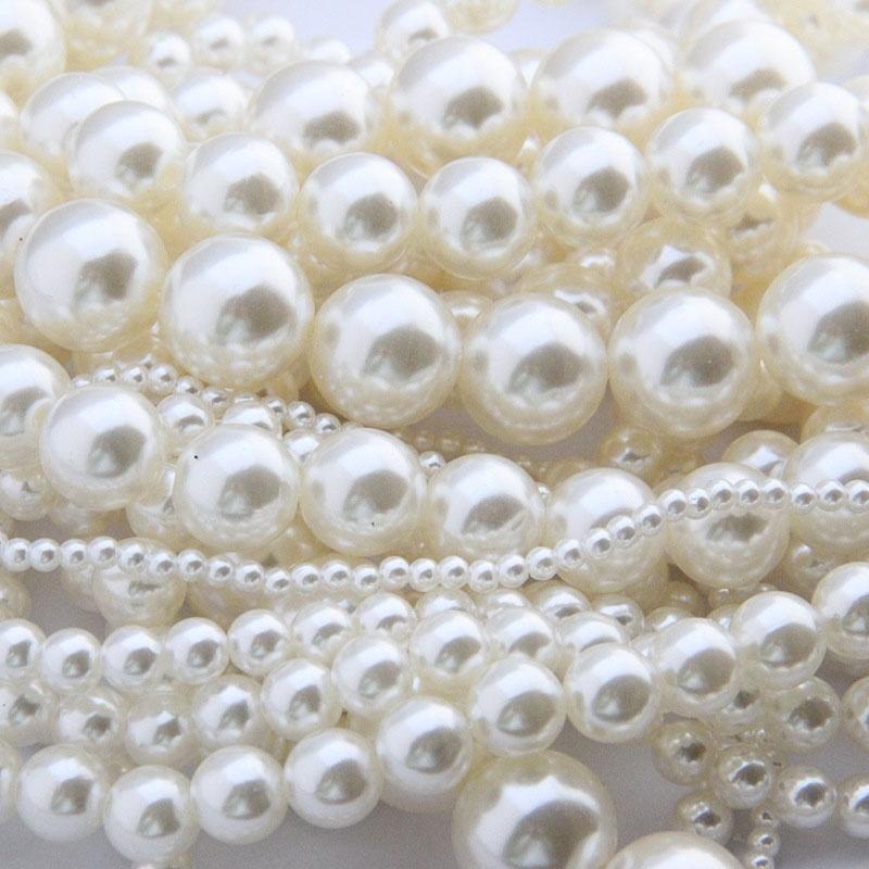 New Imitation Pearl Loose Beads Jewelry Making Spacer Bead DIY Accessories High-quality Acrylic  Accessories