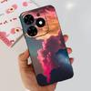 Чехол Funda Для Infinix Hot 40i Hot40i 2023 Новая Мода Задняя Крышка Цветная Печать Картины Чехлы Для Телефона На Hot 40 i Мягкий Матовый
