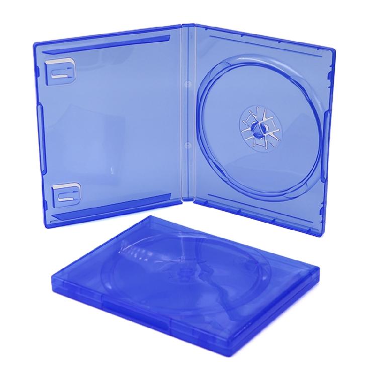 Синий держатель-подставка для хранения CD-синглов на двойных дисках Чехол для игровых дисков для C